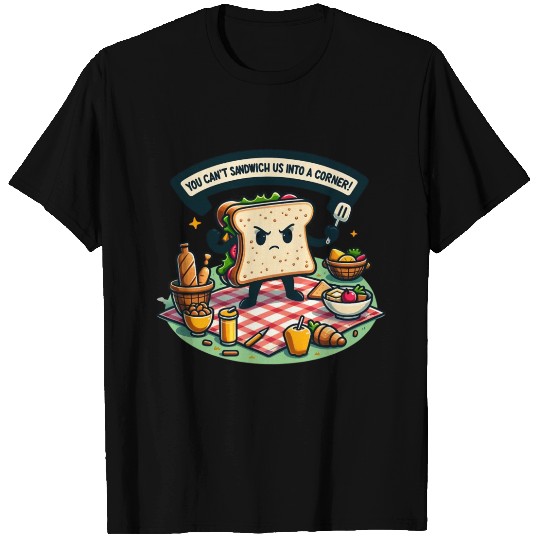 Picnic Punster - Picnicing Sandwich T Shirts