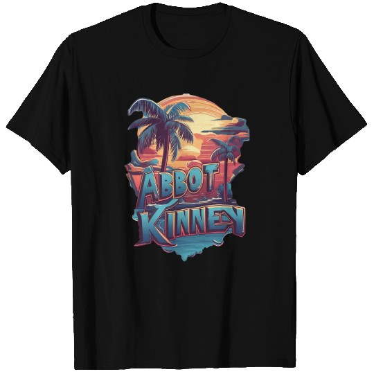 Coastal Cool: Venice Beach, Abbot Kinney T Shirts