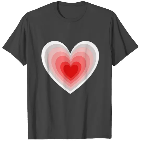 valentine heart T Shirts