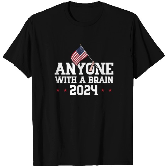 2024 Brain Vote Democracy Anti-Trump T Shirts