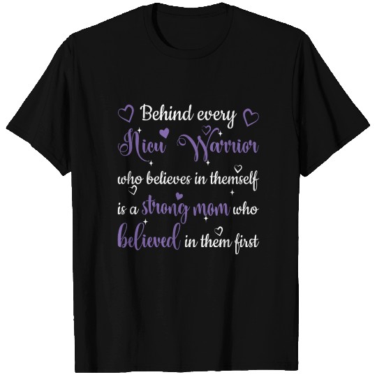 Nicu Warrior Preemie Mom Awareness T Shirts