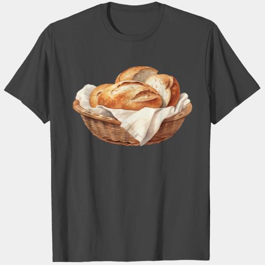 Sourdough Bread Basket T Shirts
