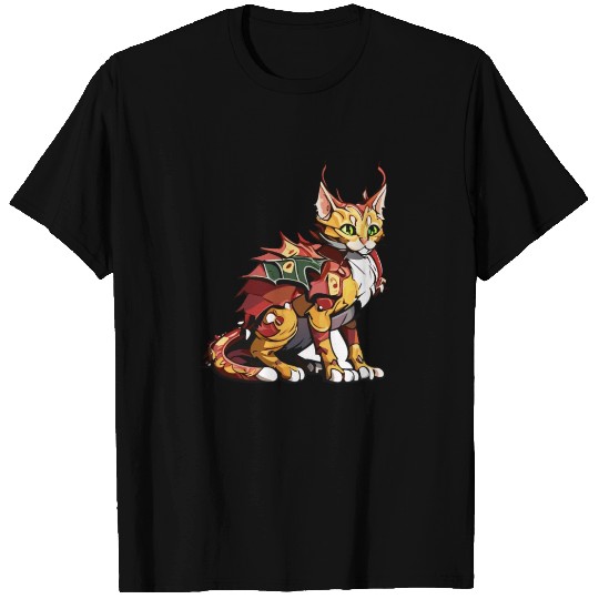 dragon cat T Shirts