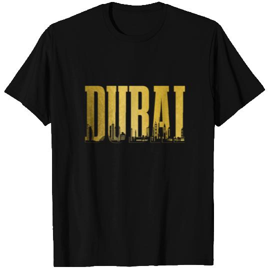 Dubai Skyline UAE Souvenir T Shirts