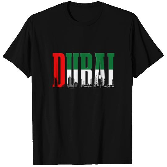 Dubai Skyline UAE Souvenir T Shirts
