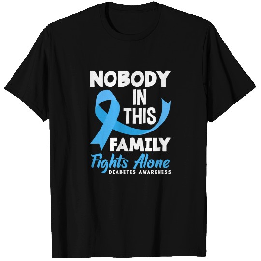 T1D Warrior Support Squad Diabetes Awareness T Shirts