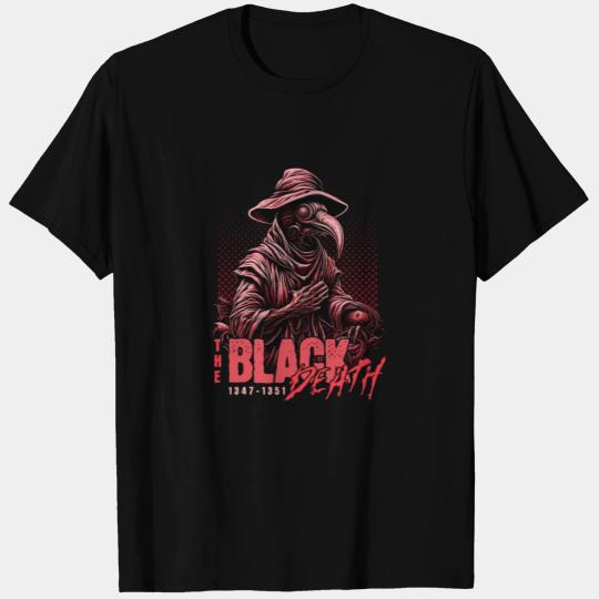 Plague Doctor black death T Shirts