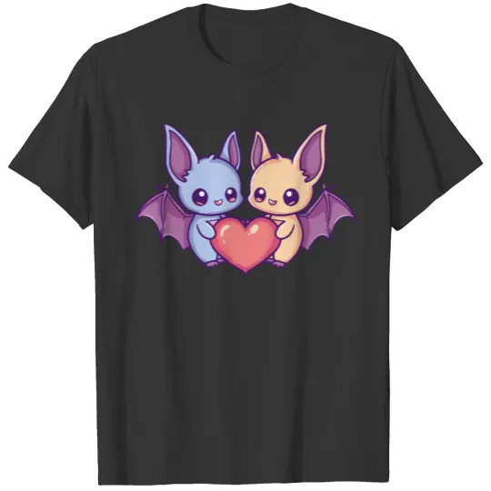 Bat Couple Love Couple In Love T Shirts