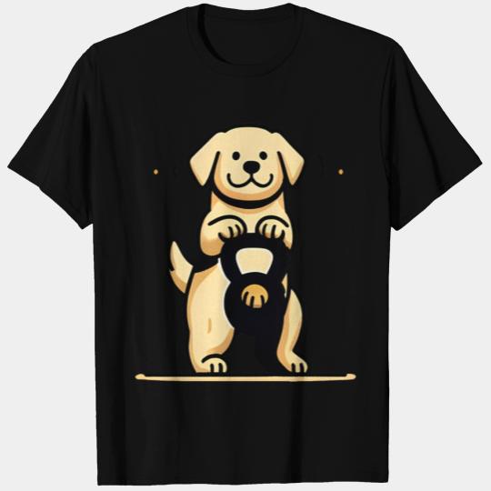 Goofy Golden: Kettlebell Fun Workouts T Shirts