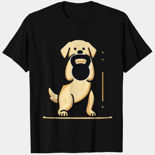 Goofy Golden: Kettlebell Fun Workouts T Shirts