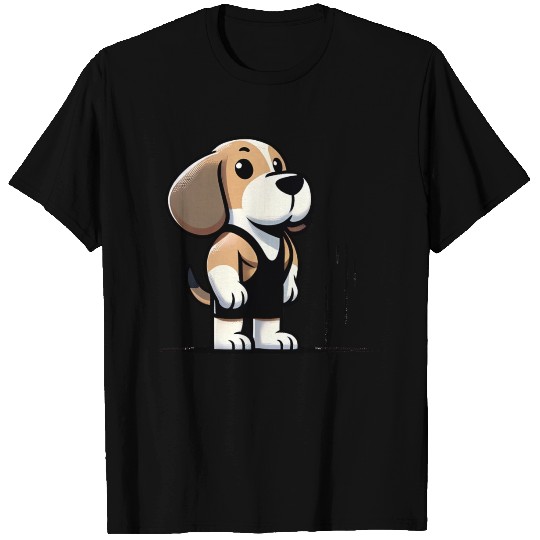 Beagle Buff: Hitting the Gym in Style T Shirts