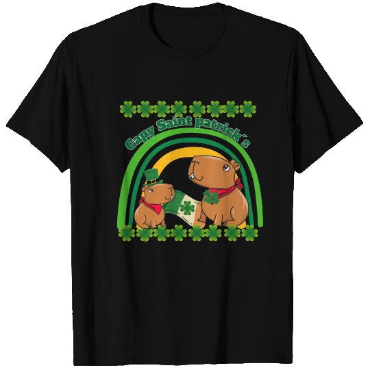 Capybara saint Patrick´s day T Shirts