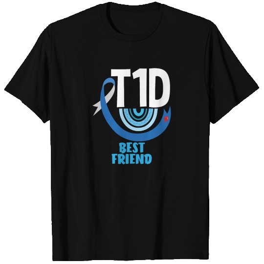T1D Warrior Support Squad Diabetes Awareness T Shirts