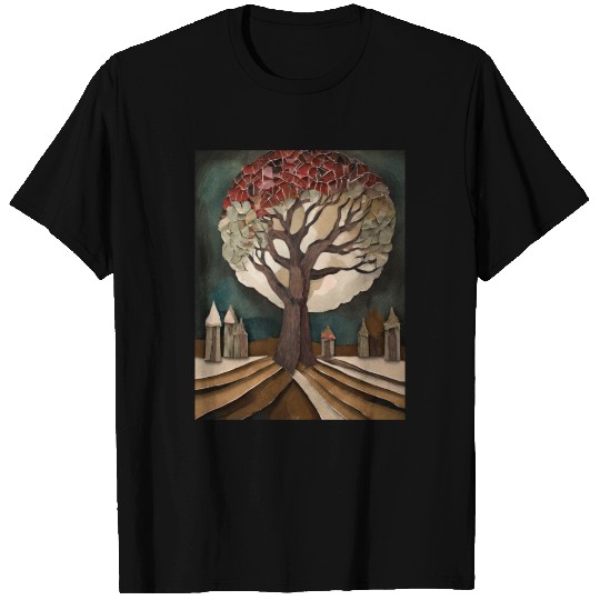 Firefly Dark room with tree 85837 T Shirts