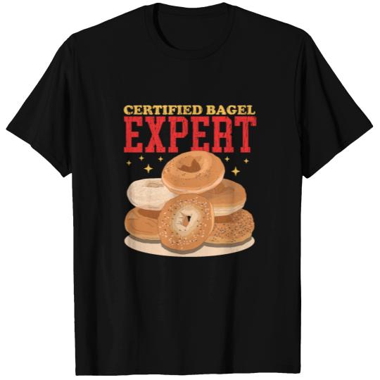Bagel Expert Bagels Lover T Shirts