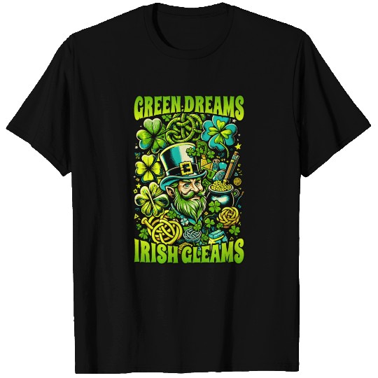 green dreams irish gleams T Shirts