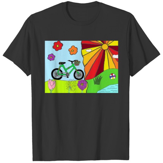 Biking Through the Spring & Summer Seasons! T Shirts