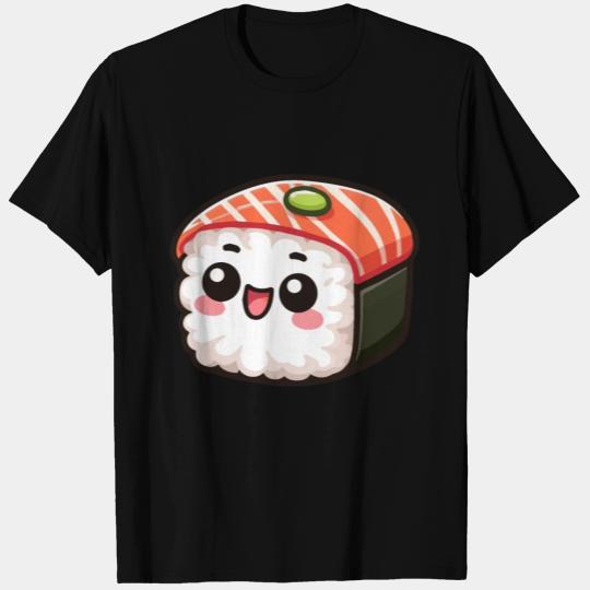 Kawaii Cute Sushi Maki T Shirts