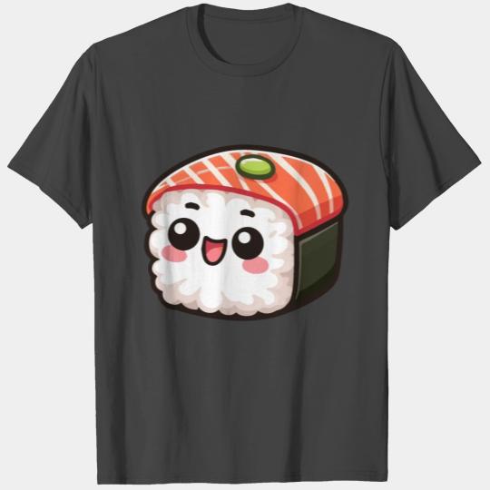 Kawaii Cute Sushi Maki T Shirts