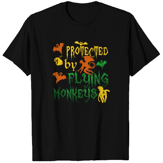 Protected By Flying Monkey T Shirts