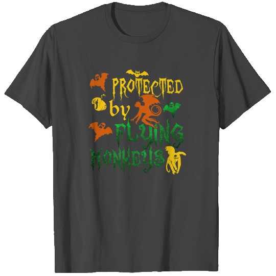 Protected By Flying Monkey T Shirts