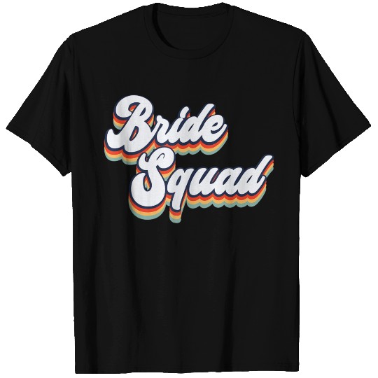Bride Squad Bachelorette Party T Shirts