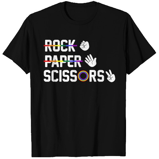 Rock Paper Scissors T Shirts