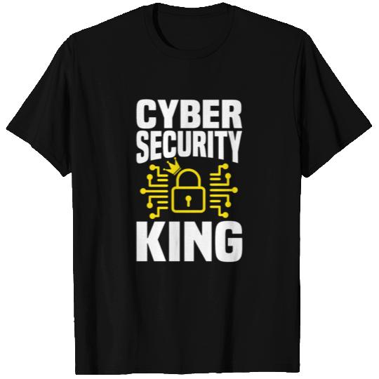 Cyber Security King T Shirts