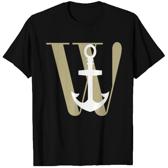 Wanchor W Anchor Essential,Hunter, pirate, ship T Shirts