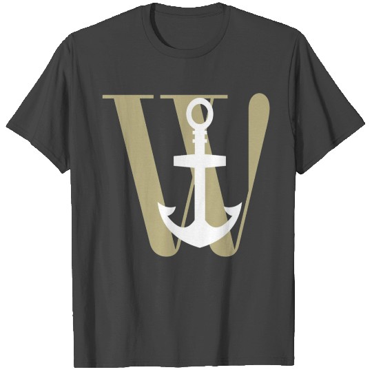 Wanchor W Anchor Essential,Hunter, pirate, ship T Shirts
