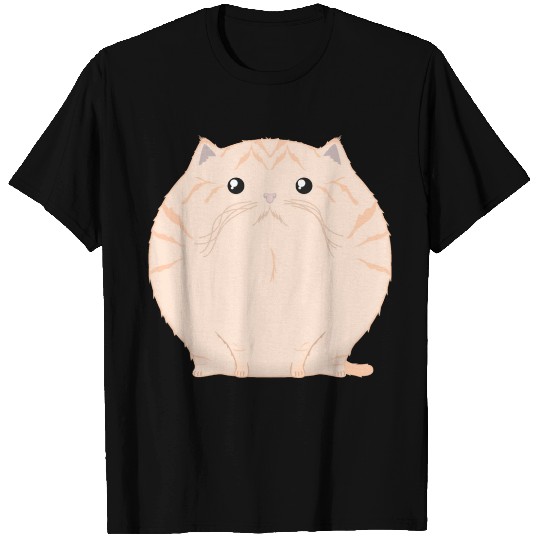 Sfurical round orange ginger tabby cat T Shirts