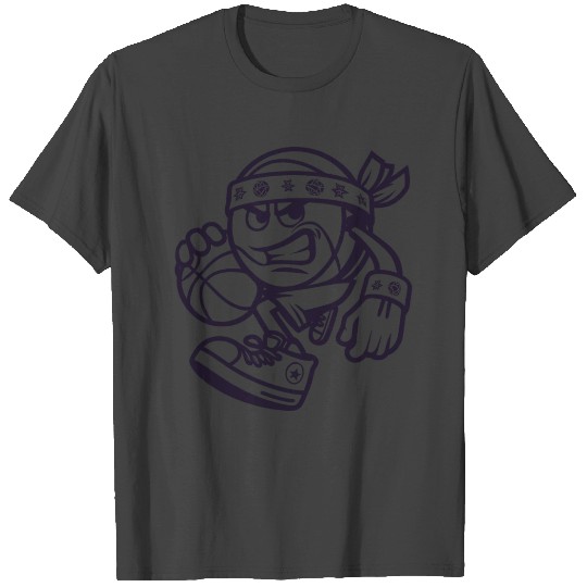 Basketball Mascot T Shirts