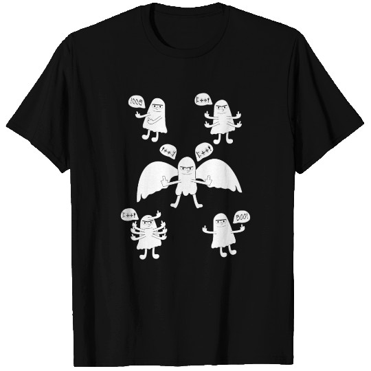 Ghost morbid middle finger T Shirts