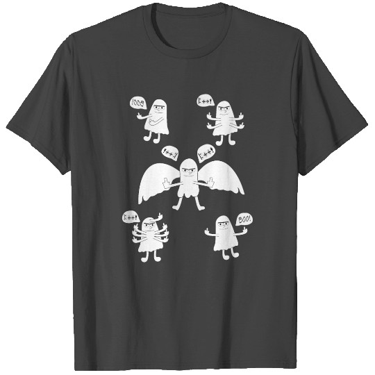 Ghost morbid middle finger T Shirts
