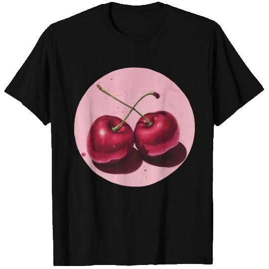 Realistic Cherry T Shirts