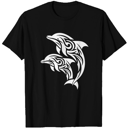 Bottlenose Dolphin T Tattoo Jumping Dolphins T Shirts