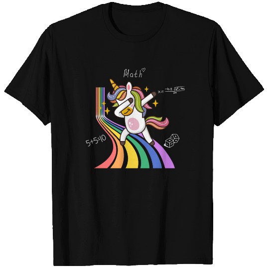 Funny Unicorn Number Day Costume Math Numbers T Shirts
