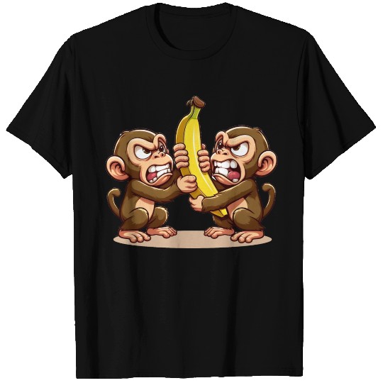 Monkey Banana Brawl T Shirts
