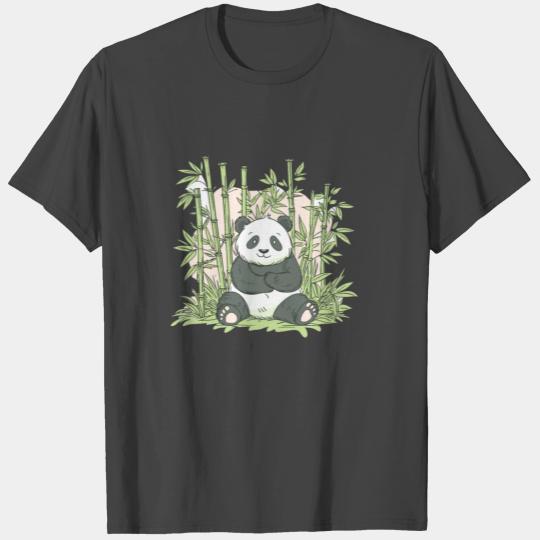 Cute Panda Bamboo Forest Animal Wildlife for a T Shirts