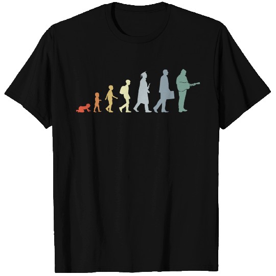 Vintage Guitarist Evolution T Shirts