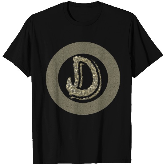 Monogram letter D T Shirts