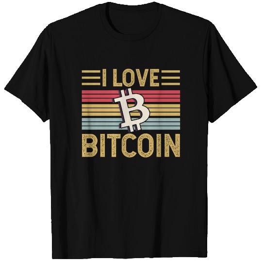 I Love Bitcoin T Shirts