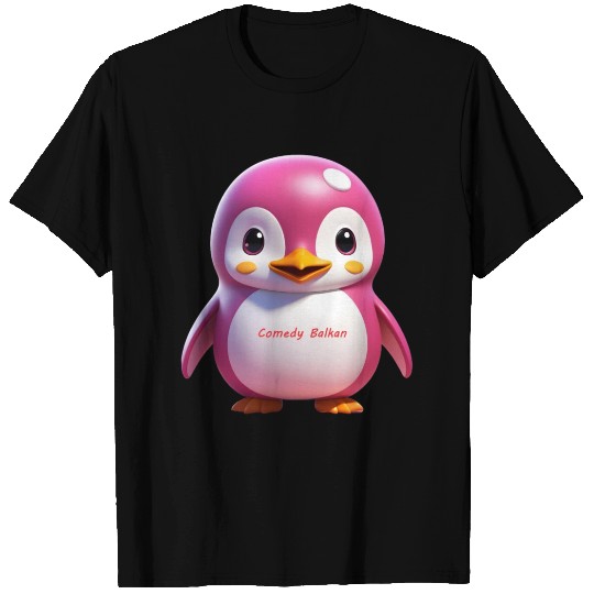 Pink Penguin Rubi Comedy Balkan T Shirts