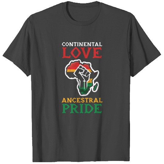 Pan-africanism African American Africa Roots Black T Shirts