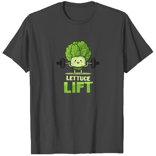 Vegan Athlete Lettuce Lift T Shirts