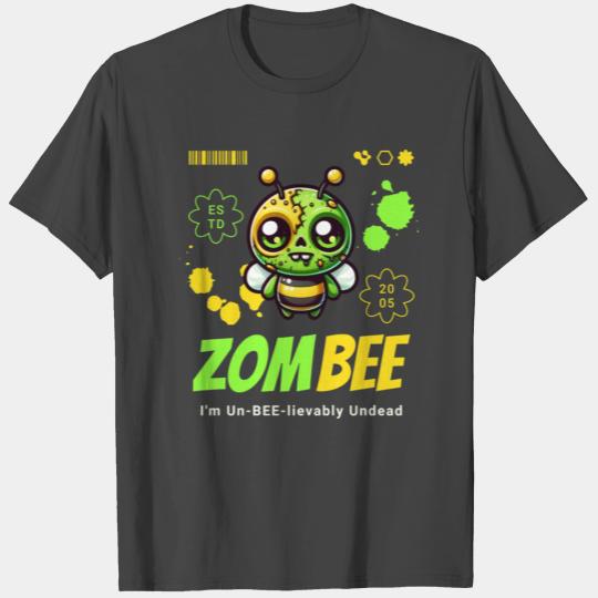 [THAO store] - Funny Zombie Bee Cartoon Cute Quote T Shirts