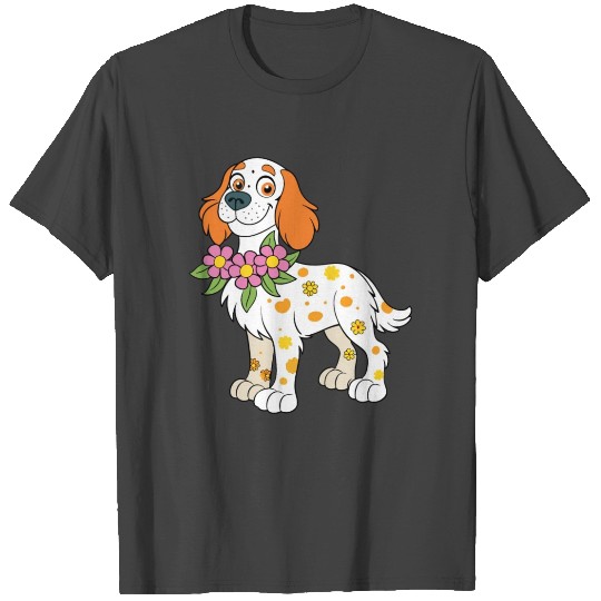 English setter dog T Shirts