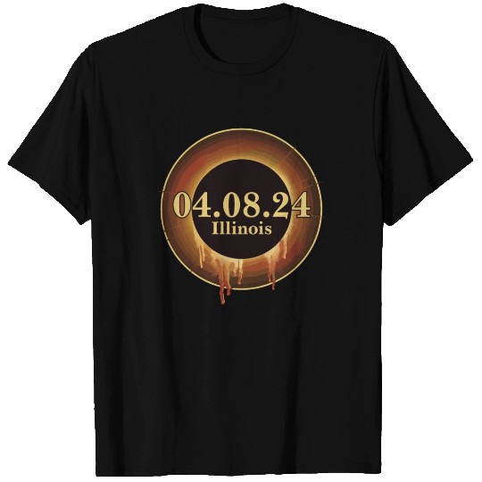 Total Solar Eclipse Path of Totality Illinois T Shirts