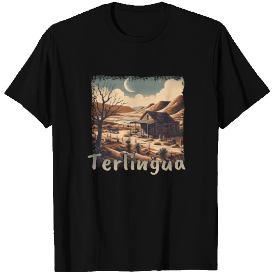 Terlingua: Ghost Town with Grunge Flair in Texas T Shirts