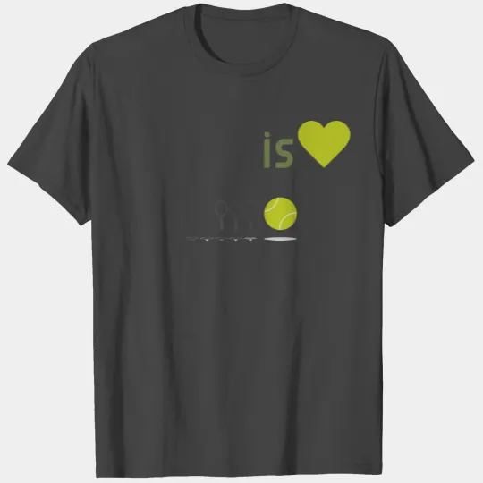 Tennis love on nirvana T Shirts